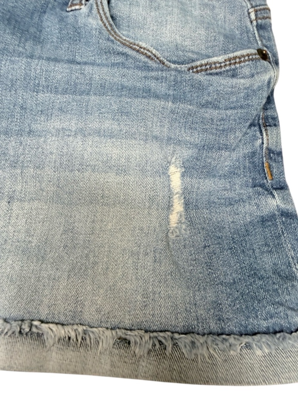 STS Blue Light Wash Denim Jean Shorts - Picture 3 of 8